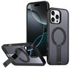 Per iPhone 16 Pro Honeycomb Cooling MagSafe Holder Custodia per telefono (nero)