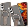 Per Samsung Galaxy S25 Edge 5G Custodia per telefono con supporto MagSafe in TPU ibrido acrilico (oro)