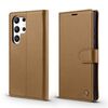 Per Samsung Galaxy S25 Ultra 5G Forwenw F6 Series Custodia in pelle RFID per telefono (marrone)