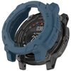 Per Garmin Instinct 3 AMOLED / Solar 45mm Armor Hollow Watch Custodia protettiva (blu)