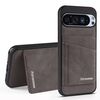 Per Google Pixel 9 Pro XL Forwenw F8 Series 2 in 1 Custodia per telefono in pelle con slot per schede magnetiche (grigio)