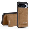 Per Google Pixel 9 Pro XL Forwenw F8 Series 2 in 1 Custodia per telefono in pelle con slot per schede magnetiche (marrone)