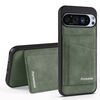Per Google Pixel 9 Pro XL Forwenw F8 Series 2 in 1 Custodia in pelle con slot per schede magnetiche (verde)