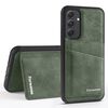 Per Samsung Galaxy A54 5G Forwenw F8 Series 2 in 1 Custodia in pelle con slot per schede magnetiche (verde)