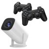 Proiettore per giochi P30 Sistema Android 11 con controller di gioco wireless 720P Home Theater (spina AU)