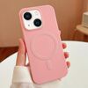 Per iPhone 14 Custodia per telefono in TPU MagSafe Stripe (rosa)