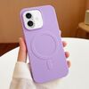 Per iPhone 16 Custodia per telefono in TPU MagSafe Stripe (viola chiaro)