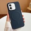 Per iPhone 16 Plus Custodia per telefono in TPU MagSafe Stripe (blu scuro)