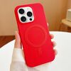 Per iPhone 16 Pro Max Custodia per telefono in TPU MagSafe Stripe (rosso)