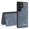 Per Samsung Galaxy S23 Ultra 5G Forwenw F8 Series 2 in 1 Custodia in pelle con slot per schede magnetiche (blu)