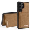 Per Samsung Galaxy S22 Ultra 5G Forwenw F8 Series 2 in 1 Custodia in pelle con slot per schede magnetiche (marrone)