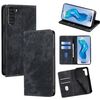 Per ZTE nubia S 5G A403ZT RFID Anti-furto Spazzola Magnetico Custodia in Pelle per Telefono (Nero)