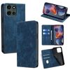 Per Motorola Moto G 5G 2025 Custodia per telefono in pelle magnetica antifurto RFID (blu)