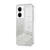 Per Realme Neo7x Custodia per telefono elettrolitica con polvere glitterata sfumata (trasparente)