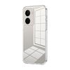 Per Realme Neo7x Custodia per telefono con foro sottile e placcatura trasparente (trasparente)