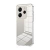 Per Redmi Note14 4G 163,25 mm Custodia per telefono con foro sottile e placcatura trasparente (trasparente)