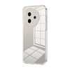 Per vivo Y300i Custodia per telefono con foro sottile e placcatura trasparente (trasparente)