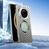 Per Huawei Mate 70 Custodia per telefono in metallo magnetico MagSafe Cooling (titanio)