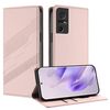 Per TCL 40 SE Custodia per telefono in pelle retrò con portafoglio multifunzionale in rilievo (rosa)