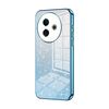 Per vivo Y39 5G Custodia per telefono elettrolitica con polvere glitterata sfumata (blu)