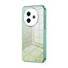 Per vivo Y39 5G Custodia per telefono elettrolitica con polvere glitterata sfumata (verde)