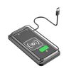 Caricabatterie wireless per auto modificato, tagliabile, per ricarica rapida del telefono cellulare (linea corta da 0,3 m (porta USB))