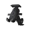 Supporto per cellulare girevole a 3 artigli antiurto per moto, stile: tipo specchietto retrovisore