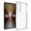 Per Sony Xperia 1 VII Custodia per telefono in TPU antiurto antiscivolo e spessa (trasparente)