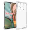 Custodia in TPU antiurto antiscivolo e spessa per Motorola Edge 5G 2025 (trasparente)