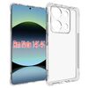 Custodia in TPU antiurto antiscivolo e spessa per Redmi Note 14S 4G (trasparente)