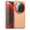 Custodia antiurto in TPU ibrida per PC per Xiaomi 15 Ultra Candy (arancione)