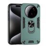 Per Xiaomi 15 Ultra Custodia antiurto in metallo con supporto ad anello per telefono (verde)
