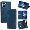 Per Redmi Turbo 4 RFID Anti-furto Spazzola Magnetico Custodia in Pelle per Telefono (Blu)