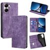 Per Redmi Turbo 4 RFID Anti-furto Spazzola Magnetico Custodia in Pelle per Telefono (Viola)