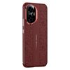 Custodia per telefono cellulare in pelle liscia per Honor 300 Cloud Dragon Pattern PC (rosso)