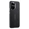 Custodia per telefono cellulare in pelle liscia per Honor 300 Cloud Dragon Pattern PC (nero)