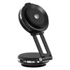 Supporto per telefono e navigazione con ventosa doppia per cruscotto auto T50 Vacuum Adhesion (nero + argento)