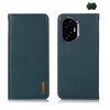 Per Honor 400 KHAZNEH Custodia per telefono in pelle di vacchetta con strato superiore in nappa (verde)