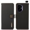 Per Honor 400 KHAZNEH Custer Custodia per telefono in vera pelle RFID (nero)