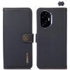 Per Honor 400 KHAZNEH Custer Custodia per telefono in vera pelle RFID (blu)