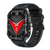 LEMFO LF37 2.1 pollici BT Call Smart Watch, supporta ossigeno nel sangue / frequenza cardiaca / mestruazioni femminili (silicone nero)