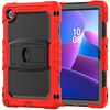Per Lenovo Tab 10.1 TB-311XU/FU Custodia in silicone Hydric PC Tablet con tracolla e supporto (rosso)