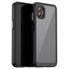 Per Samsung Galaxy Xcover 7 Pro Custodia per telefono in TPU acrilico ibrido serie colorata (nero)