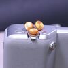 Per Xiaomi 15 Ultra JSR 3 pezzi Pulsante otturatore in lega di alluminio (oro)