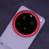 Per Xiaomi 15 Ultra Gilded Gray JSR Anello adattatore per obiettivo della fotocamera in alluminio per custodia del telefono (rosso)