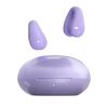 F13 Auricolari wireless con riduzione del rumore a gancio auricolare da 13 mm, bobina mobile HIFI BT 5.4 (viola)