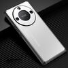 Custodia per telefono in metallo satinato per Honor X40 (argento)