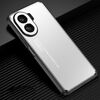Custodia per telefono in metallo satinato per Honor X40i (argento)