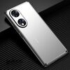 Custodia per telefono in metallo satinato per Honor 70 (argento)