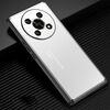 Custodia per telefono in metallo satinato per Honor X30 (argento)
